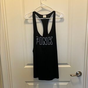 PINK Victoria's Secret Black Tank Top